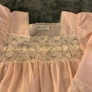 Vintage christian Dior Night Gown. Size medium.